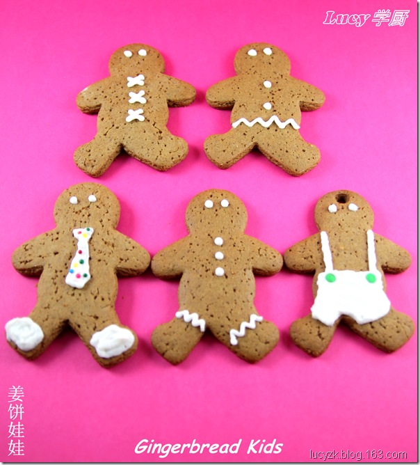 姜饼娃娃--Gingerbread Cookies