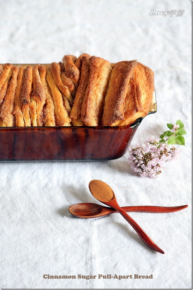 肉桂手风琴面包Cinnamon Sugar Pull-Apart Bread/Lucy学厨@lucyzk.blog.163.com